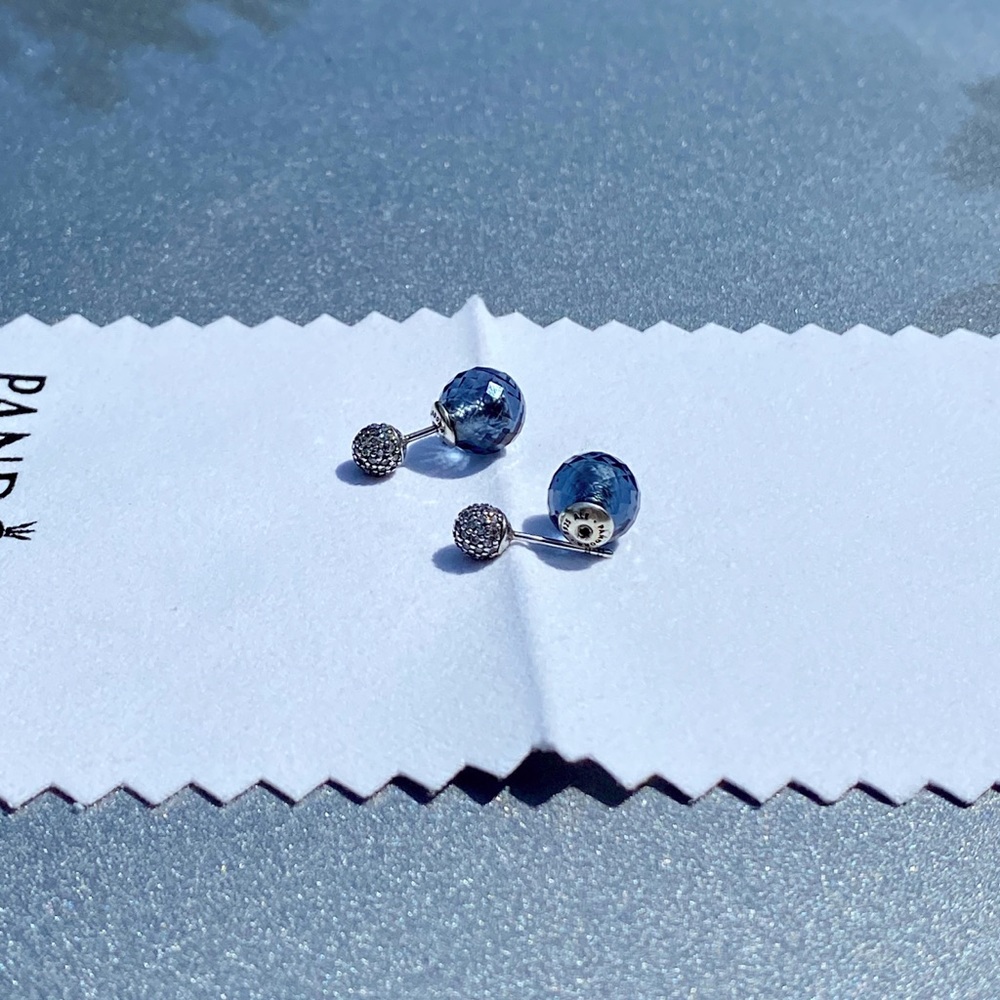 Pandora Shimmering Drops Earring